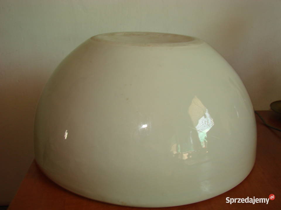 Chodzież ciężka porcelanowa misa moździerza PRL Pruszcz Gdański