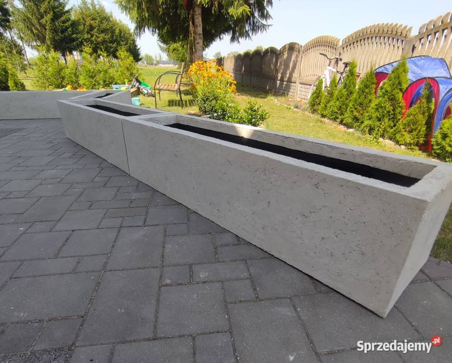 Donice ogrodowe termo Beton architektoniczny Donice Brańsk sprzedam