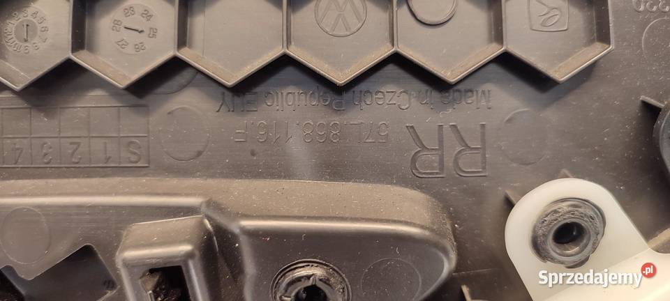VW TAYRON BOCZEK DRZWI PRAWY TYŁ 57L867212Q dolnośląskie sprzedam