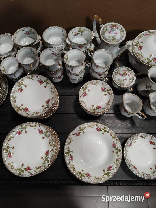 Zestaw kawowo obiadowy Iwona 120 elementów Aleksandrów Łódzki