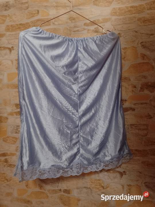 42XL Ekskluzywna niebieska półhalka z koronką z Kraków