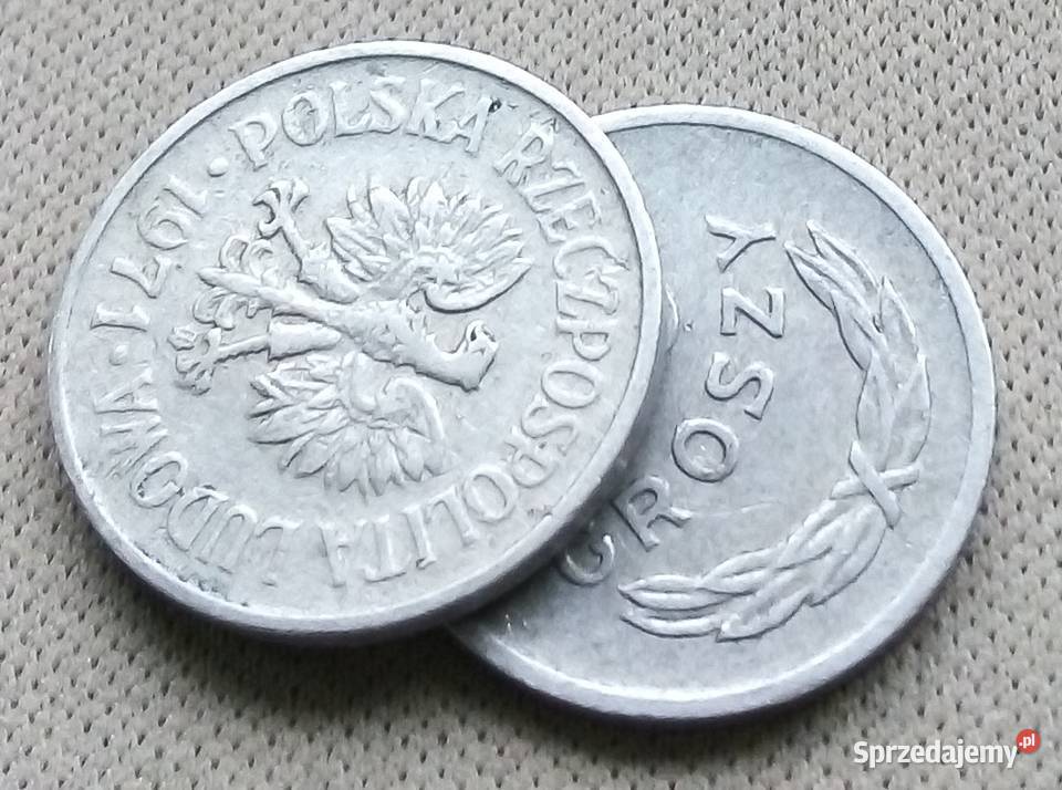 POLSKA10 GROSZY1971 r zzmAL2 SZTUKI mazowieckie Legionowo