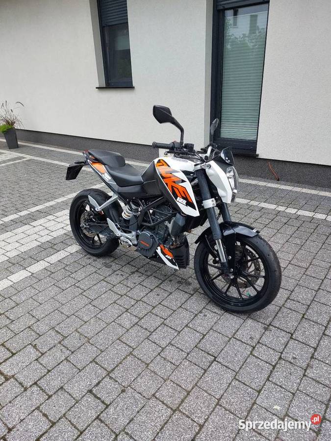 Ktm Duke 125 wielkopolskie Iwanowice