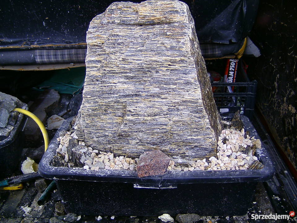 Fontanny ogrodowe z kamienia dolnośląskie Oleśnica