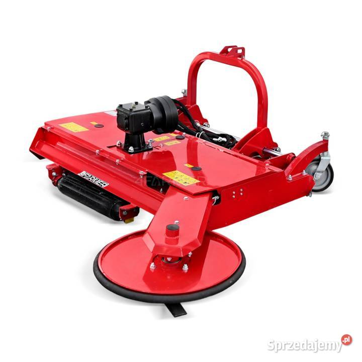 Kosiarka sadownicza z bocznym ramieniem koszącym Tajęcina