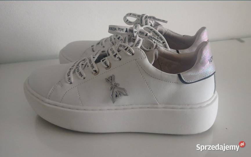 Skórzane sneakersy Patrizia Pepe 36 podkarpackie