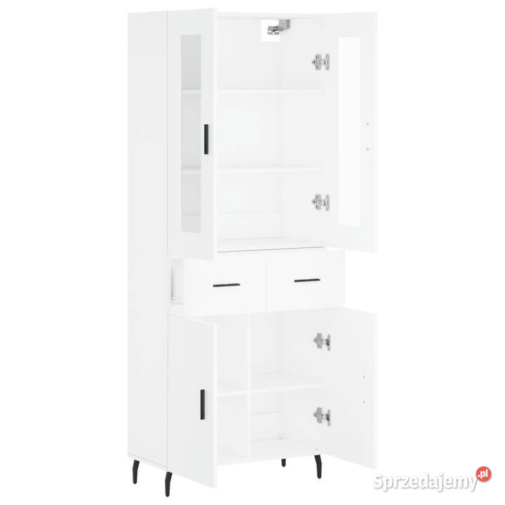 Witrynka biała 695x34x180 materiał mazowieckie