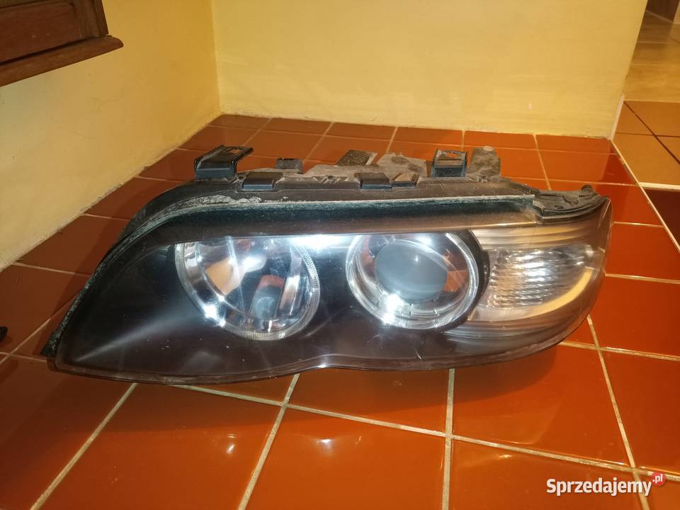 Lampa BMW X5 e53 lewa żarówka kompletna Oświetlenie podkarpackie sprzedam