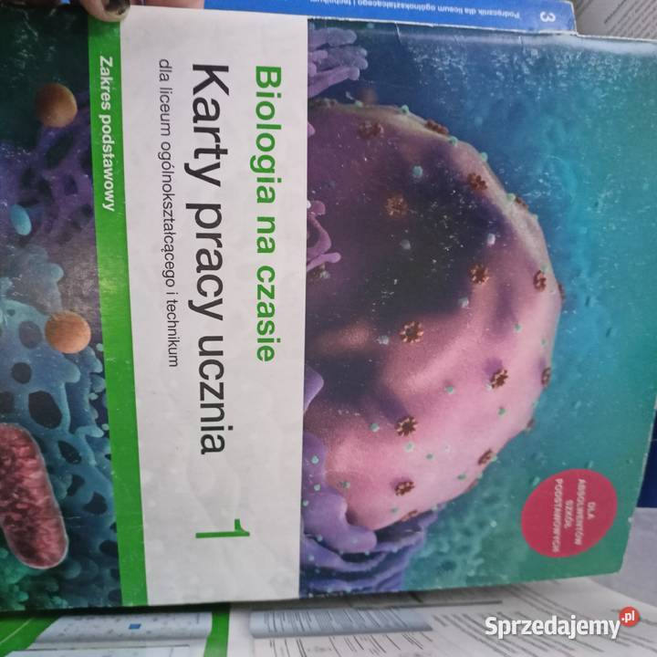 Karty pracy ucznia Biologia na czasie 1 Zakres Podręczniki pomorskie Gdańsk sprzedam