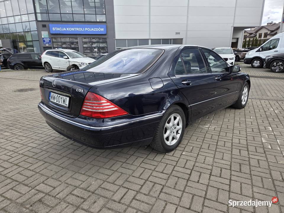 Mercedes S320CDI W220 2003r Warszawa