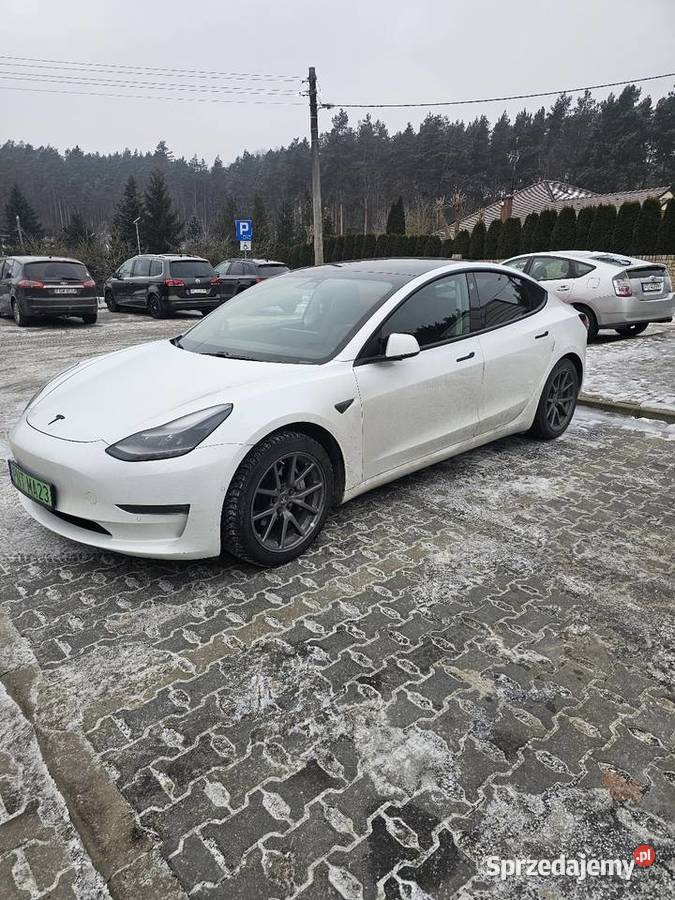 Tesla Model 3 Long Range Polift przyciemniane szyby Gorzów Wielkopolski