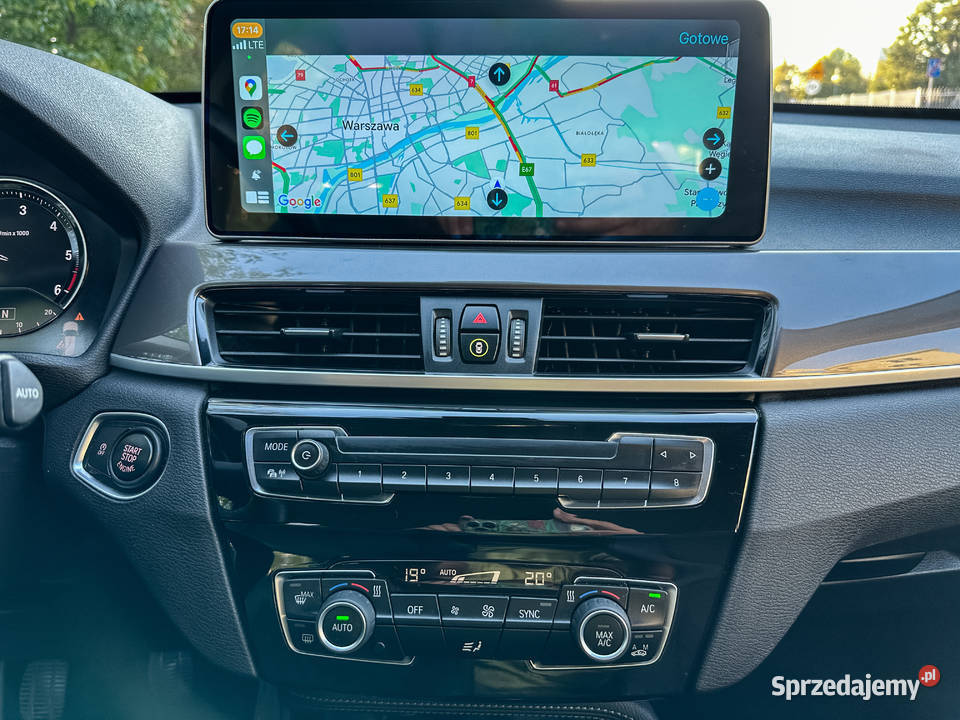 BMW X1 F48 2018 Bezwypadkowa Nowy Silnik LEDy skórzana tapicerka Warszawa