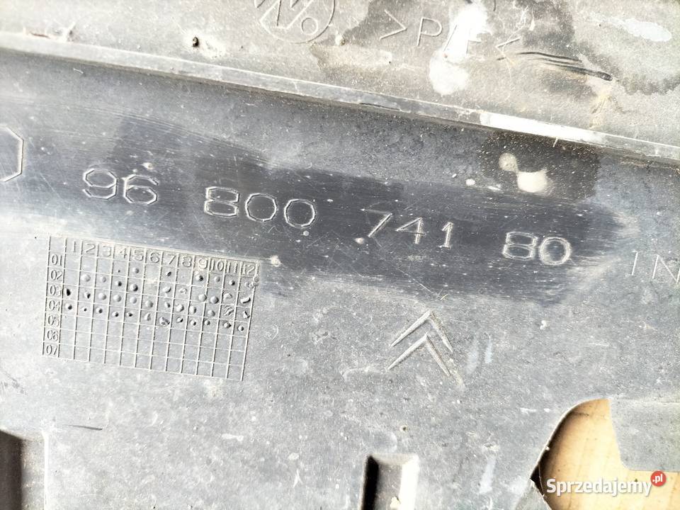 Citroen C3 Mk1 14HDI KIEROWNICA POWIETRZA OSŁONA