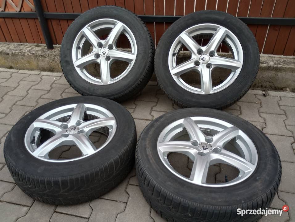 Nowe 16 4x100 et38 Alufelgi Renault Dacia Opel Średnica 16" kujawsko-pomorskie Włocławek