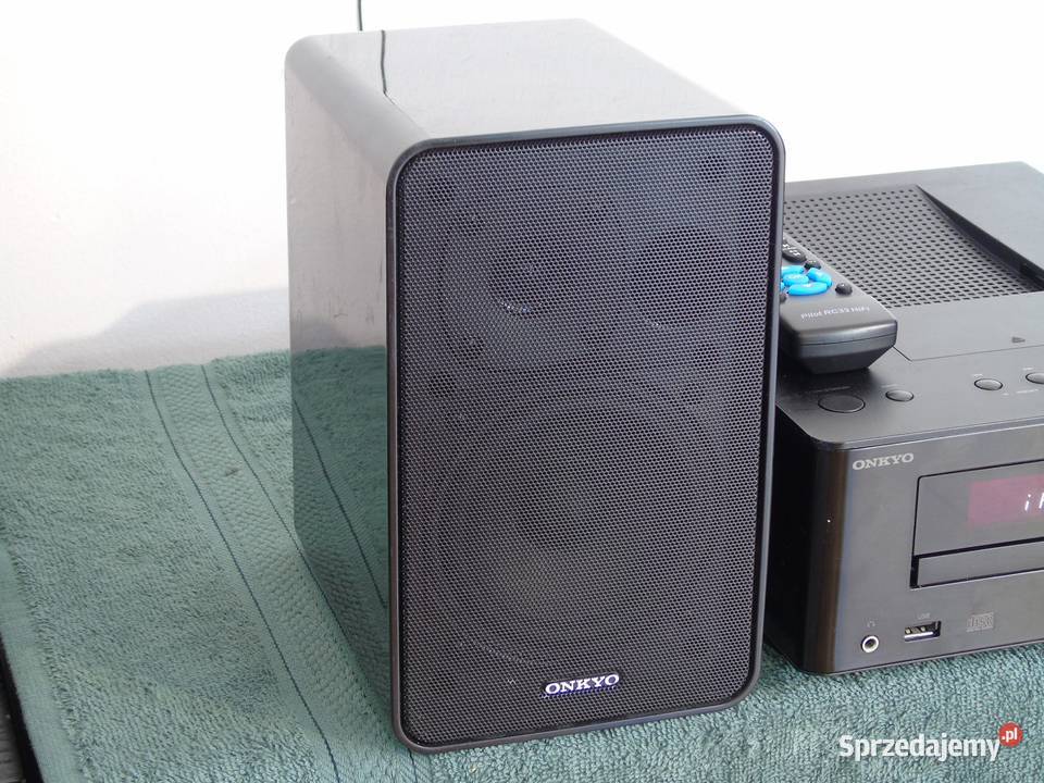 Wieża Onkyo pilot USB mp3 CD RDS AUX kol DOSTAWA Jasło