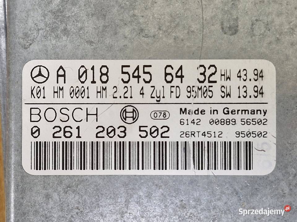 Mercedes 124 22 220 M111 Sterownik Komputer Gdańsk