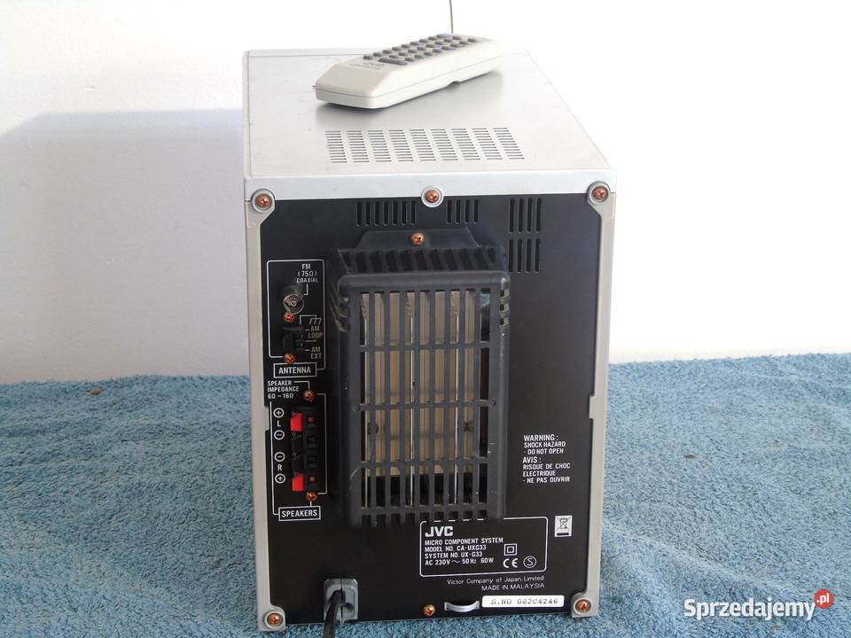 Wieża JVC pil sprawna WYSYŁKA Elektronika Jasło sprzedam