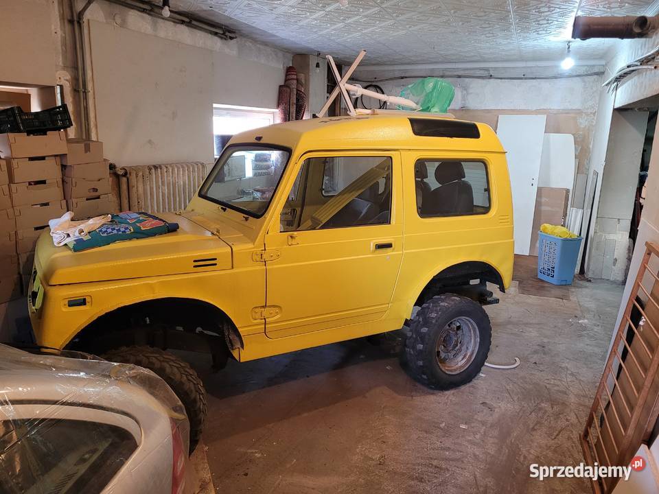 Suzuki Samurai 1987r kupiony w 2019r złomuj 60KM mazowieckie Góra Kalwaria