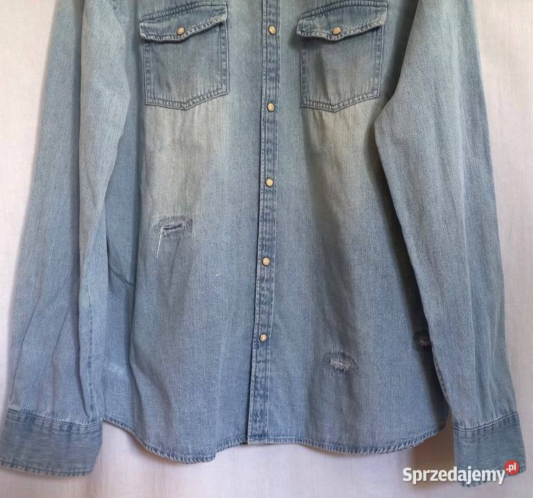 Koszula męska Jeans r L40 Slim Fit NOWA Białystok