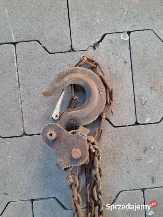 Sprzedam wciągarkę łańcuchową łódzkie Piotrków Trybunalski sprzedam