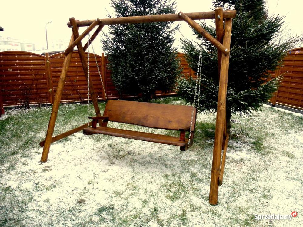 meble barowe ogrodowe huśtawki plac zabaw stół k Chojnice