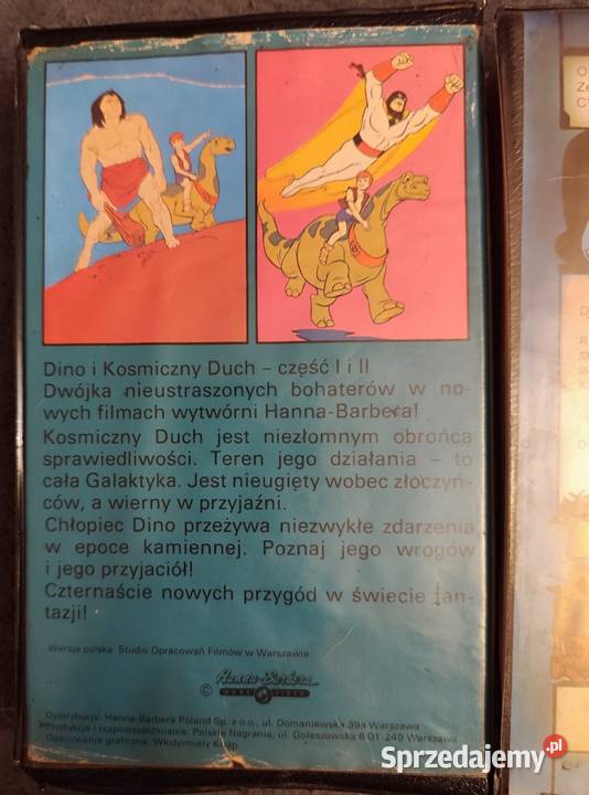 Kasety VHS HannaBarbera z PRL Sosnowiec