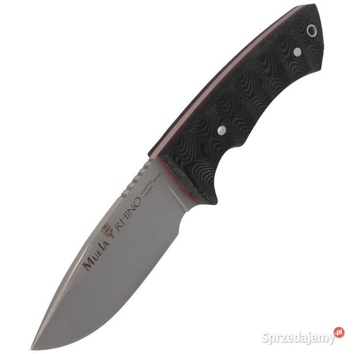 Nóż Muela Full Tang 3D Black Micarta 100mm Warszawa