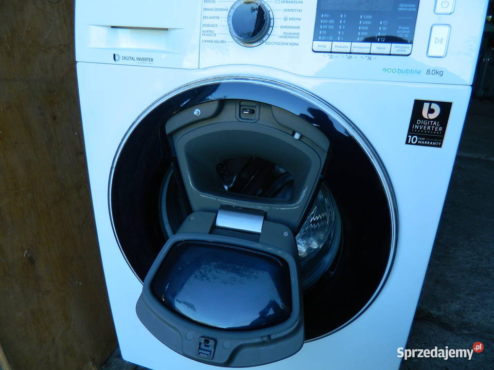 SPRZEDAM PRALKĘ SAMSUNG WW80K5210UW WYSOKI MODEL łódzkie Biała