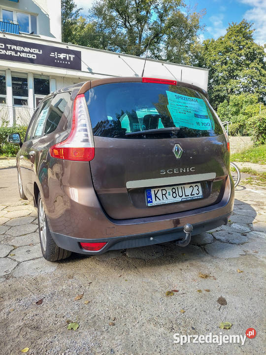 Renault Grand Scenic III benzLPG hak 2009r 222 MPV Kraków