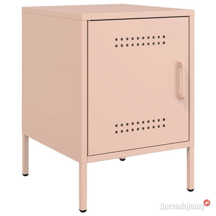 Szafki nocne 2 różowe 36x39x505 stal WM842913 Warszawa sprzedam