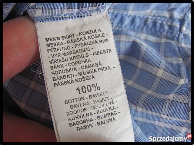 RESERVED koszula REGULAR FIT w kratkę rozmiar 40 Płock