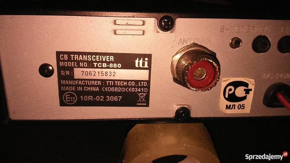 CB Radio tti TCB 880 Dobrów sprzedam