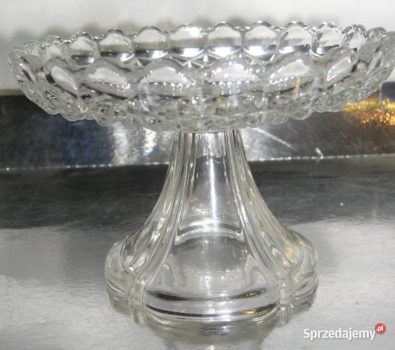 patera szklana mini vintageD20 Bartków