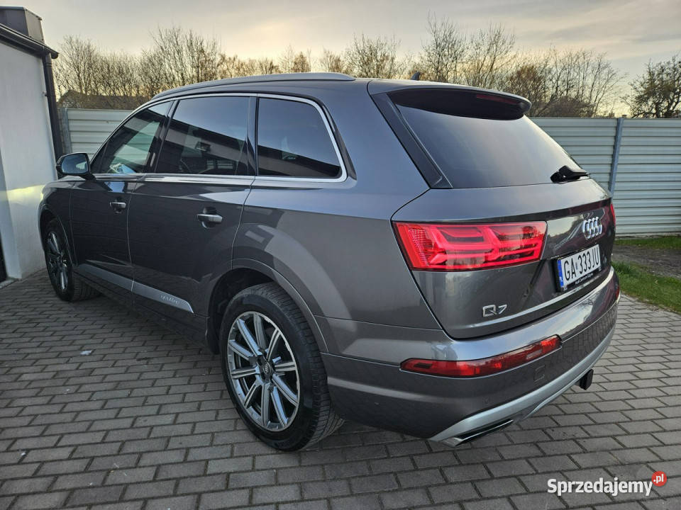 Audi Q7 20 252 virtual BEZWYPADEK bose STAN automatyczna Gdynia sprzedam