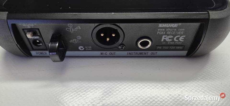 Shure PGX14PG30 nagłowny zestaw sprzedam