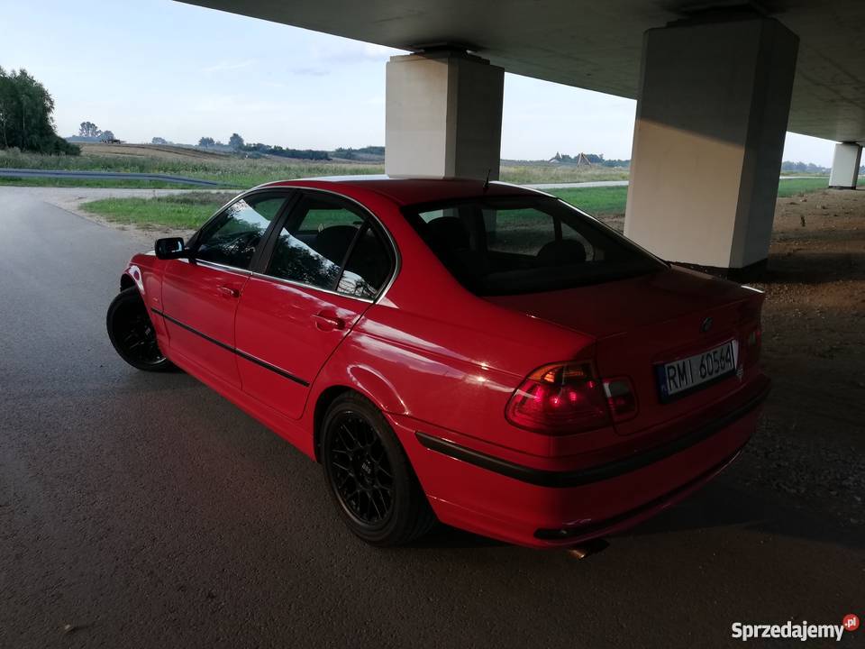 Bmw e46 20 LPG r6 150 Hellrot BBS Dębica