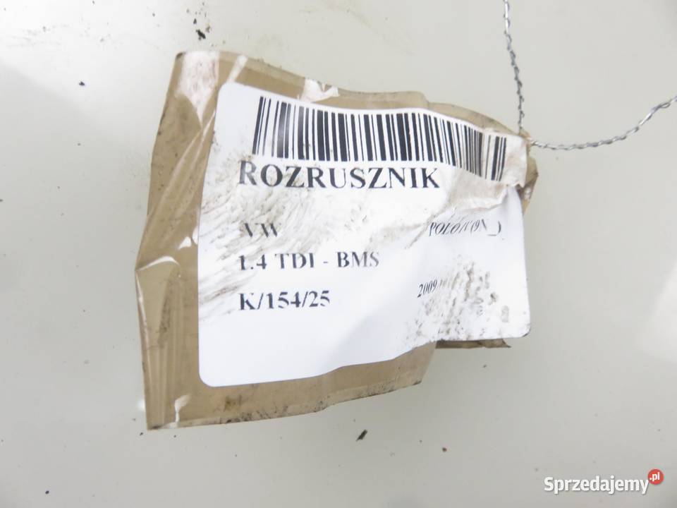 ROZRUSZNIK VW POLO IV 9N 14 TDI BMS osobowe