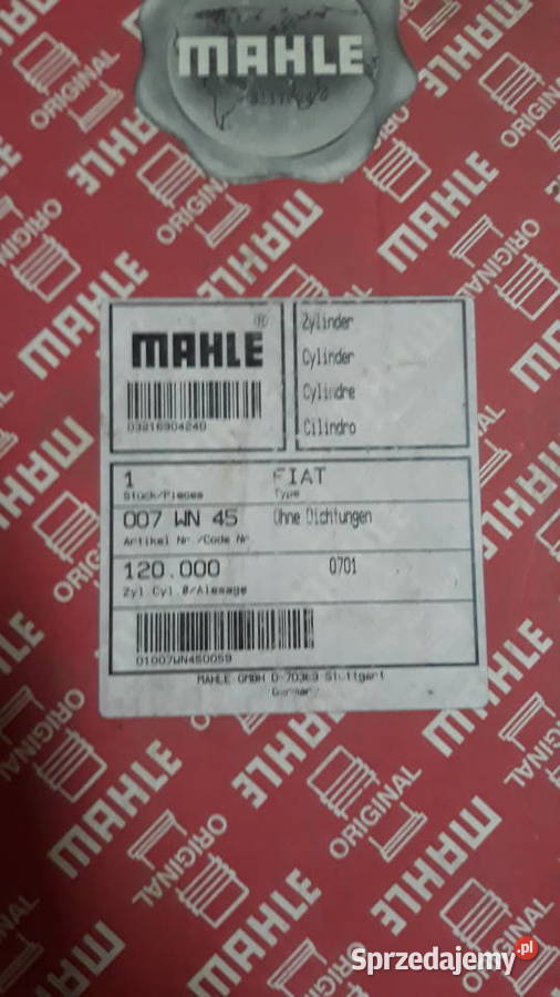 Tuleje cylindra 120 mm Iveco Turbotech Lublin