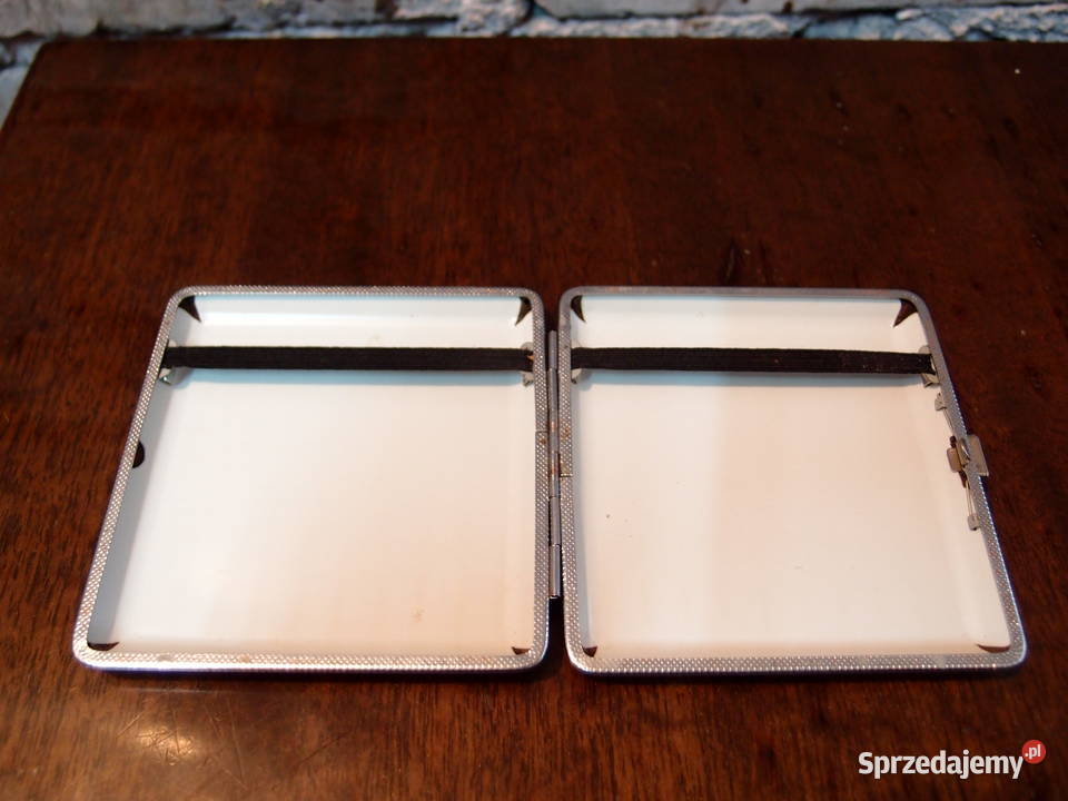 Papierośnica metalowa 9595 łódzkie Łódź