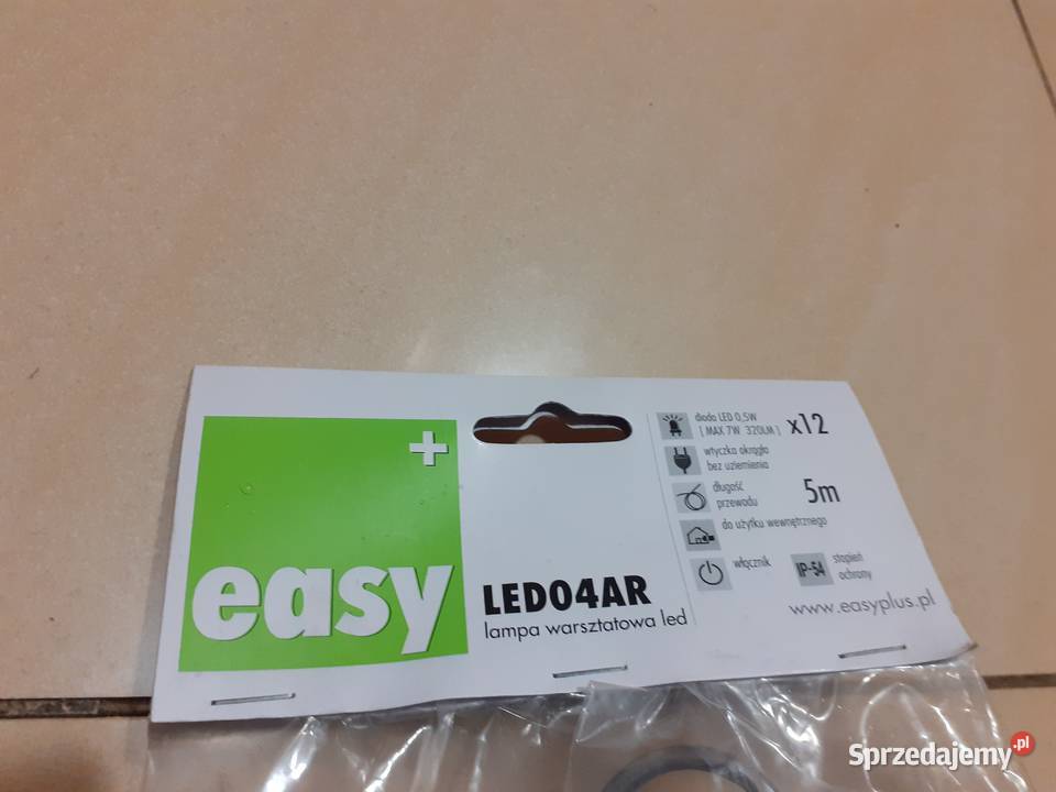 Nowa diodowa lampa warsztatowa LED EAZYLEDO 04AR pomorskie Somonino
