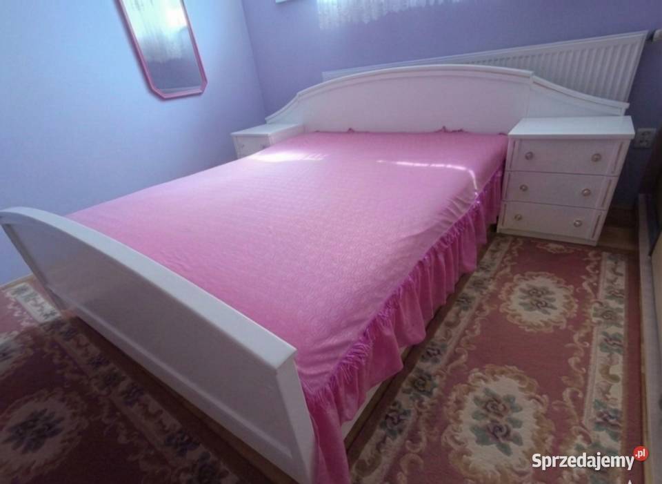 Komplet sypialniany łóżko 160200 2szafki nocne Wołomin