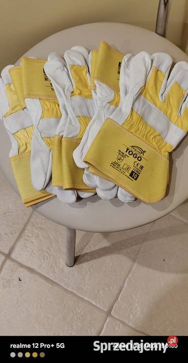 Solidny zestaw 5 par rękawic roboczych TOGO Ostrów Mazowiecka