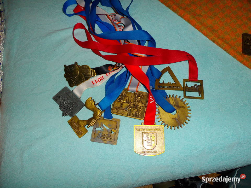 Medale Biegi Maratony Warszawa sprzedam