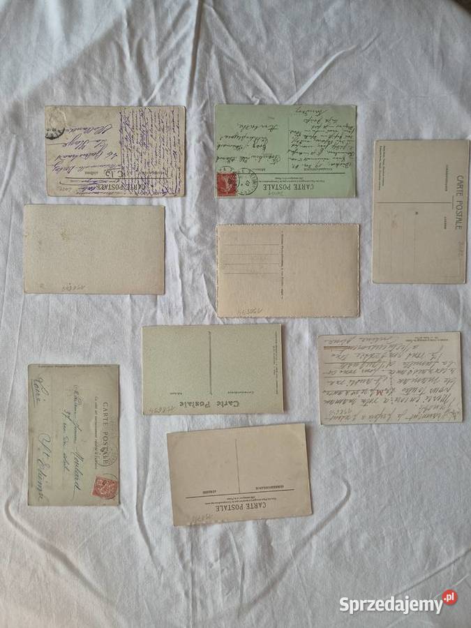 Kartki pocztowe afryka 1903r 9 sztuk unikaty małopolskie Brzesko sprzedam