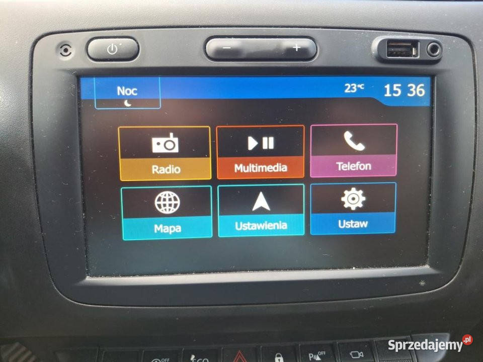 Dacia Duster 2021r Salon Bogata wersja Kamery 102393km Warszawa