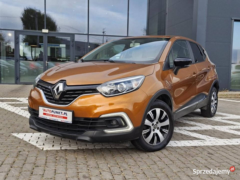 Renault Captur 2017r SalonPL HAK DRL Kamera 85147km małopolskie