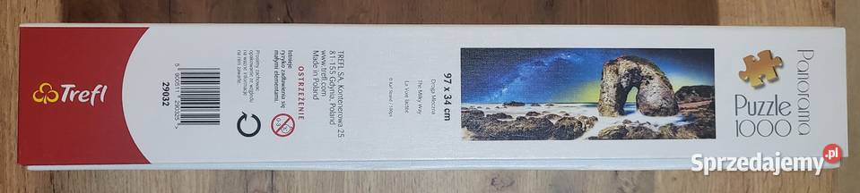 Zestaw Puzzli Panorama Trefl 1000 elementów 6 Warszawa sprzedam