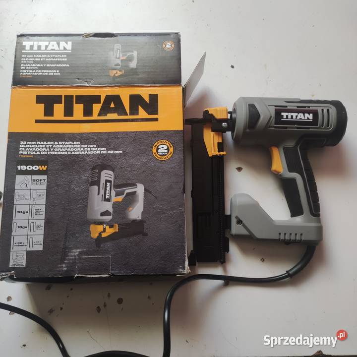 Gwoździarka zszywacz TITAN TTB961NAL 30mm Zawiercie sprzedam