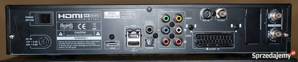 Azbox HD Premium Tuner satelitarny Wwa Warszawa sprzedam
