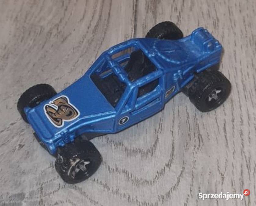 Autko samochód resorak Hot Wheels niebieski Dune Łódź